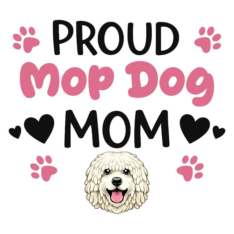Fière Mère du Chien Mop, Komondor