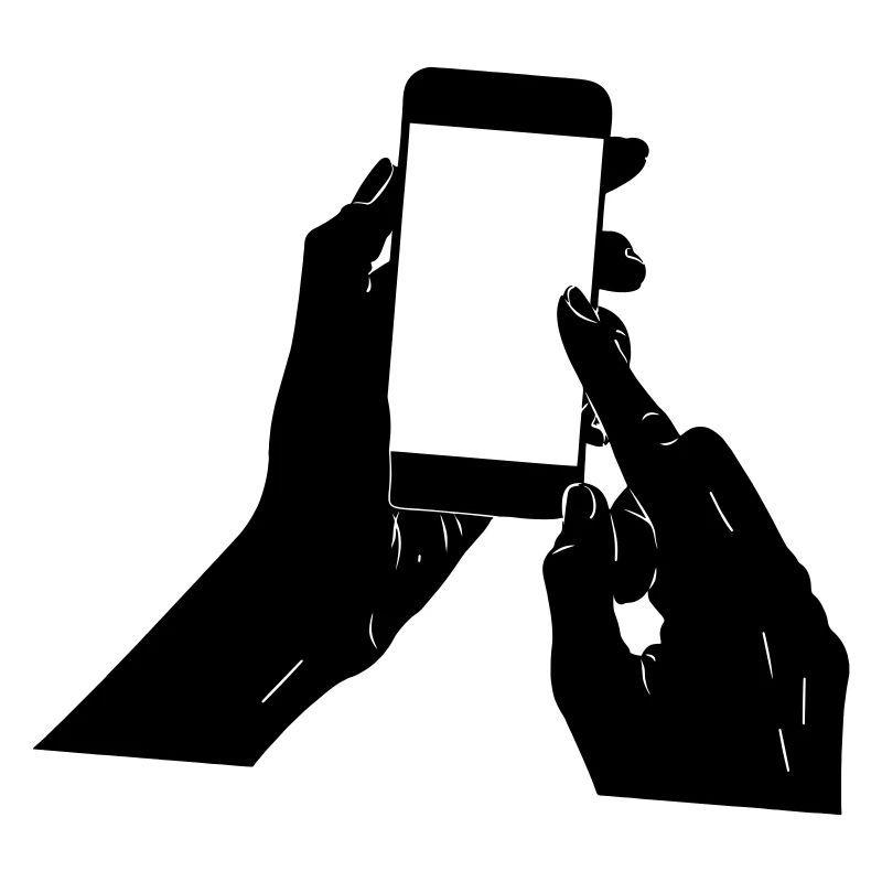 Smartphone in der Hand