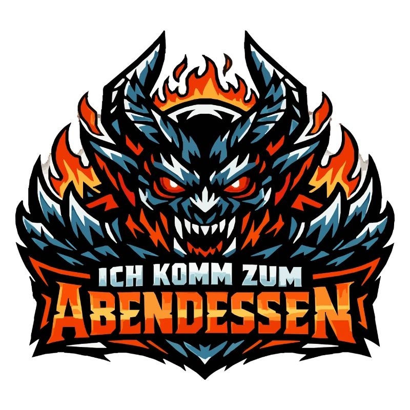 Abendessen Dämonen-Feuer