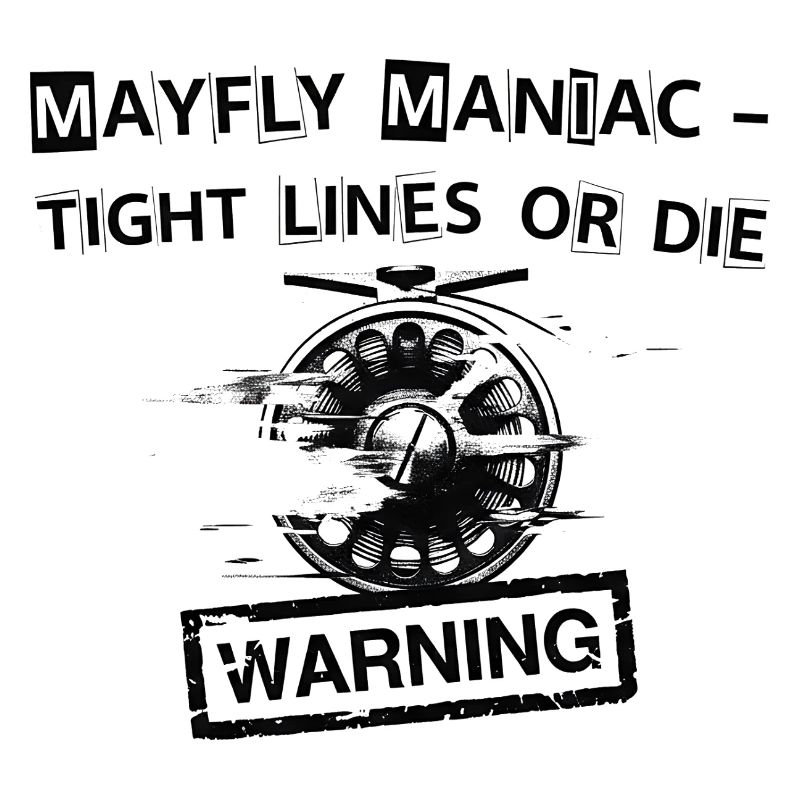 Tee des lignes de combat de Mayfly Maniac