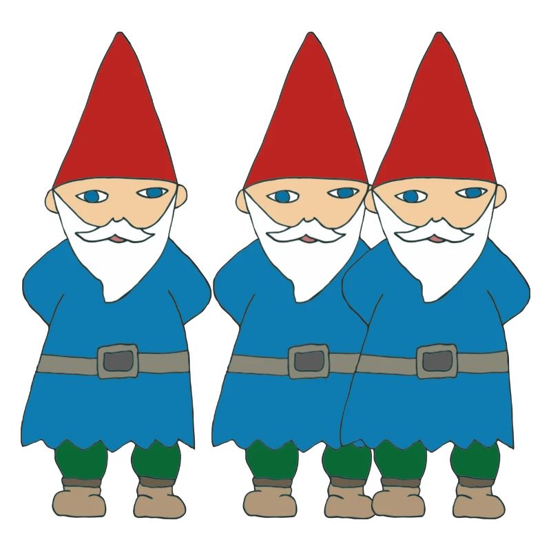 gartenzwerge trio