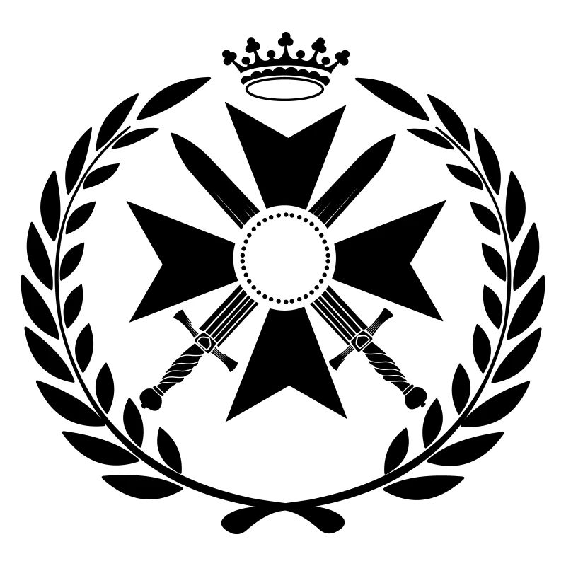 Croix militaire à deux épées