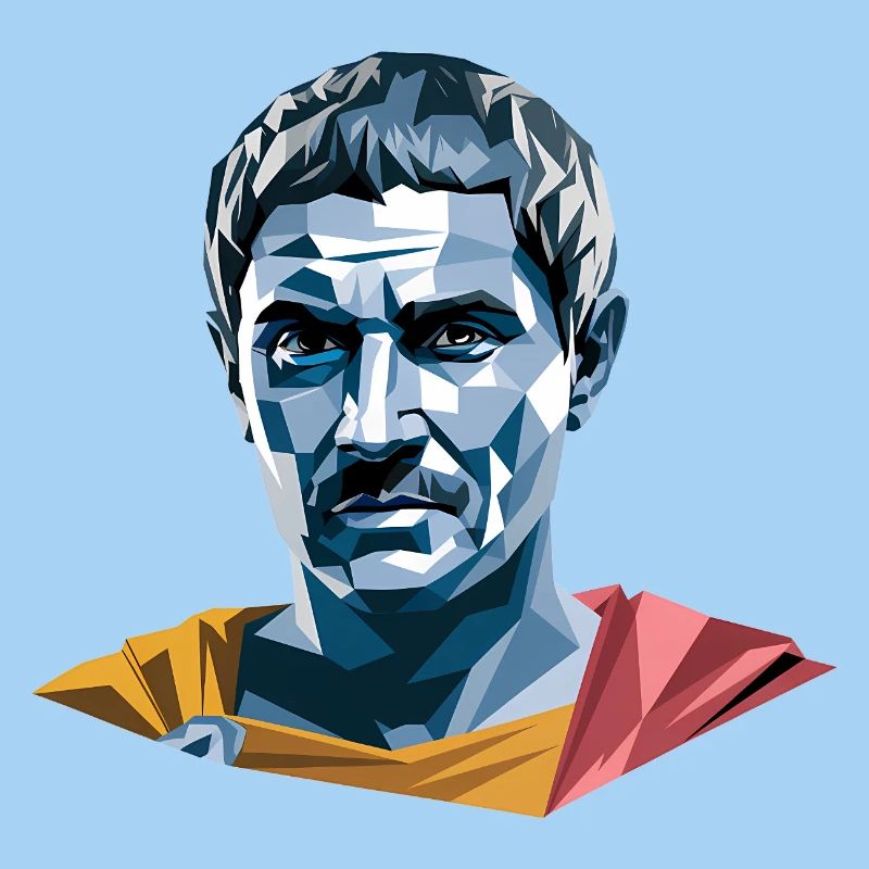 Caesar - Cooles Geschichtslogo
