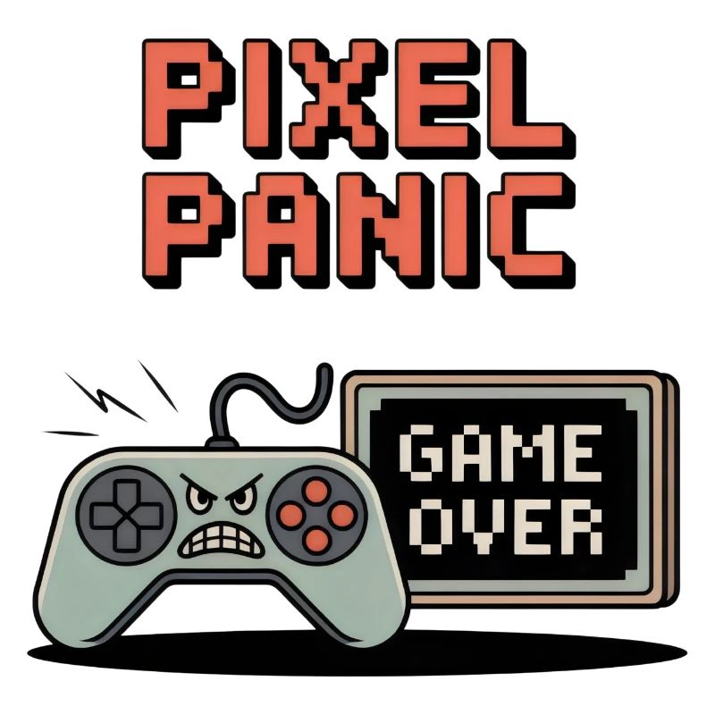Pixel Panic – Game Over Rage Modus