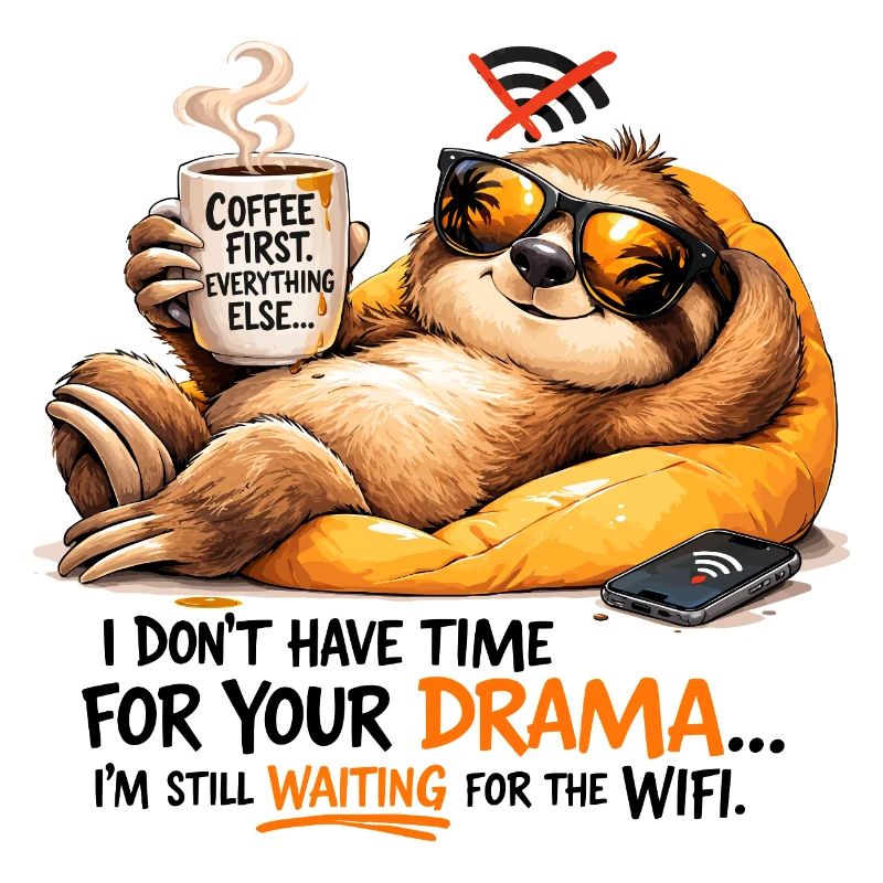 Sloth Coffee Lounge Drama