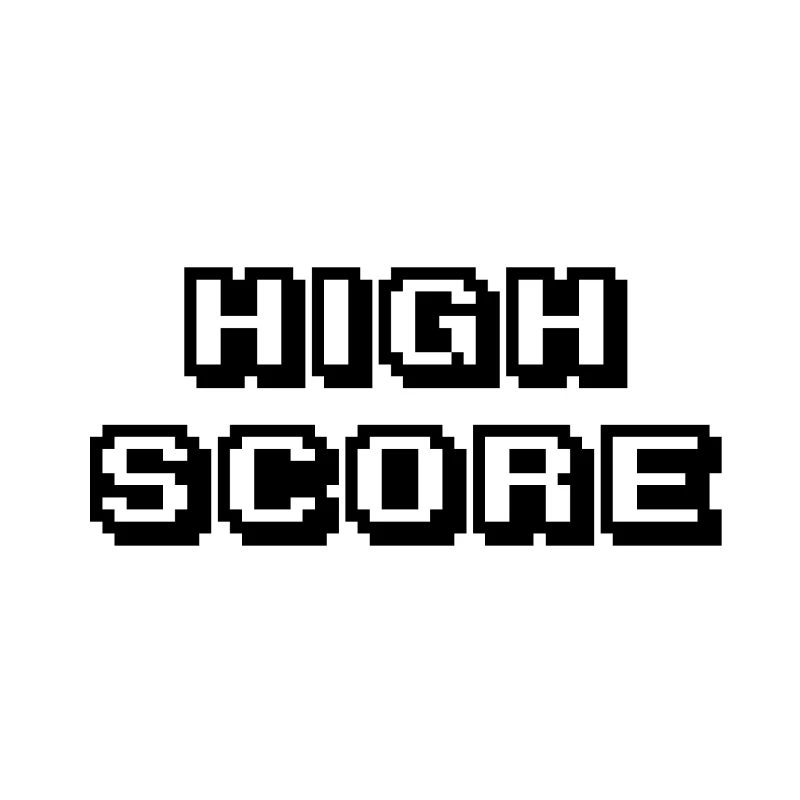 Arcade noir High Score
