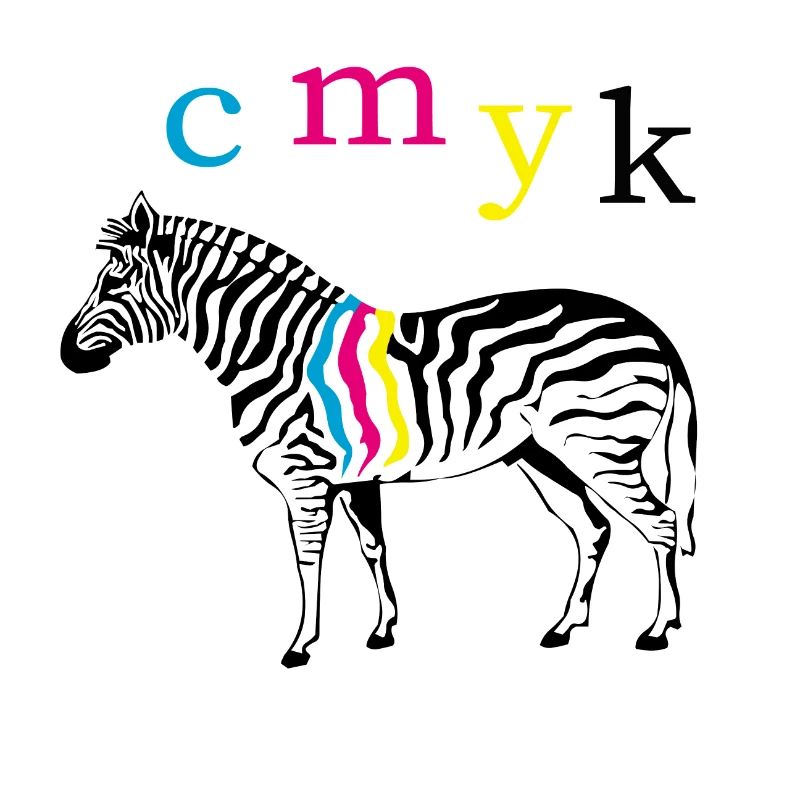 CMYK Zebra