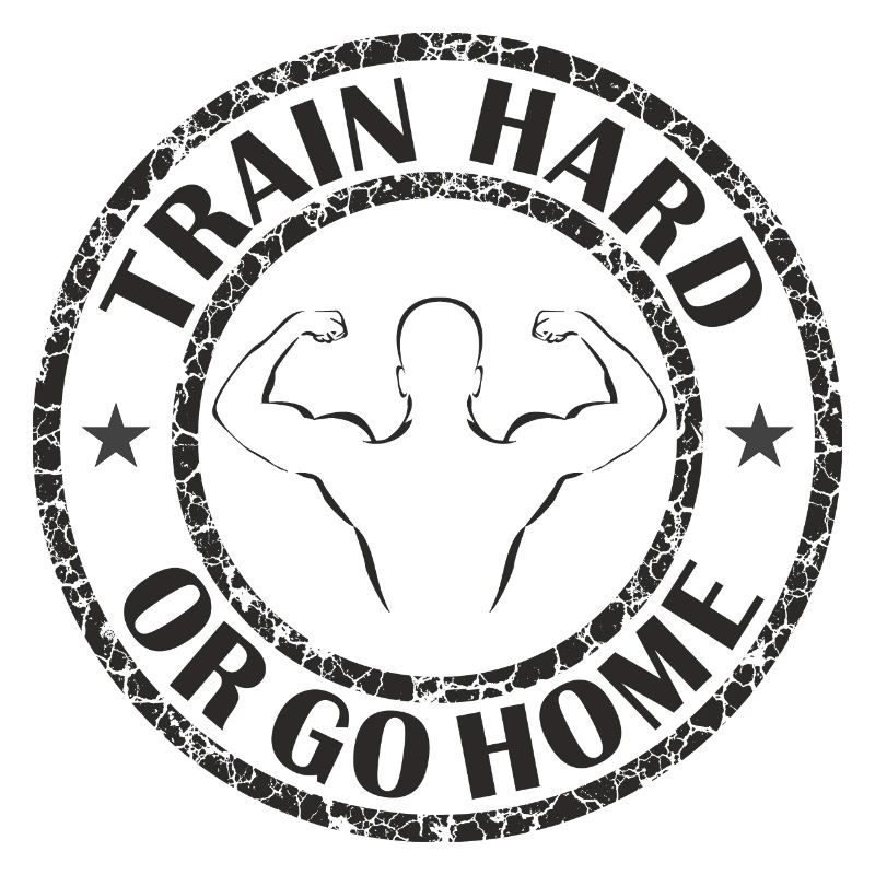 Trainiere hart oder geh nach Hause