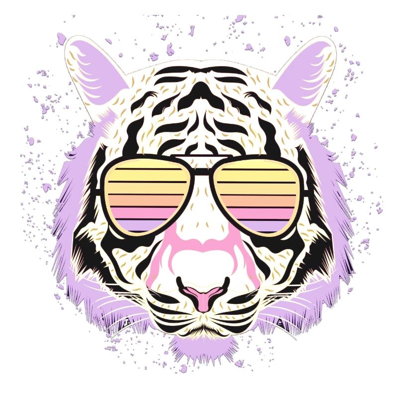 Tiger Psychedelic Eyewear Style