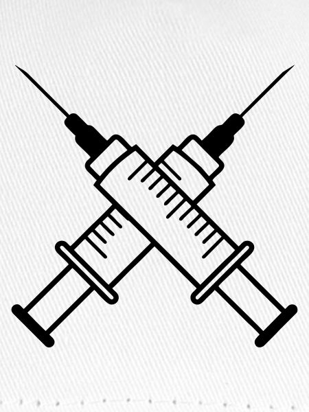 Two syringes