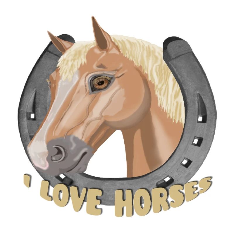 Ich liebe Pferde Pferd Pferd