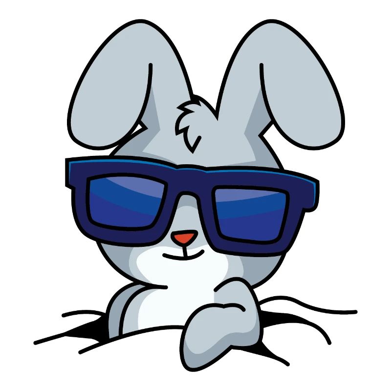 Cooler Hase