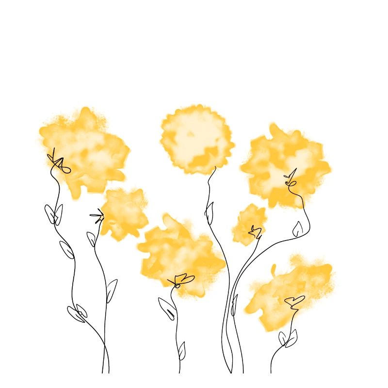 Gelbe Blumen