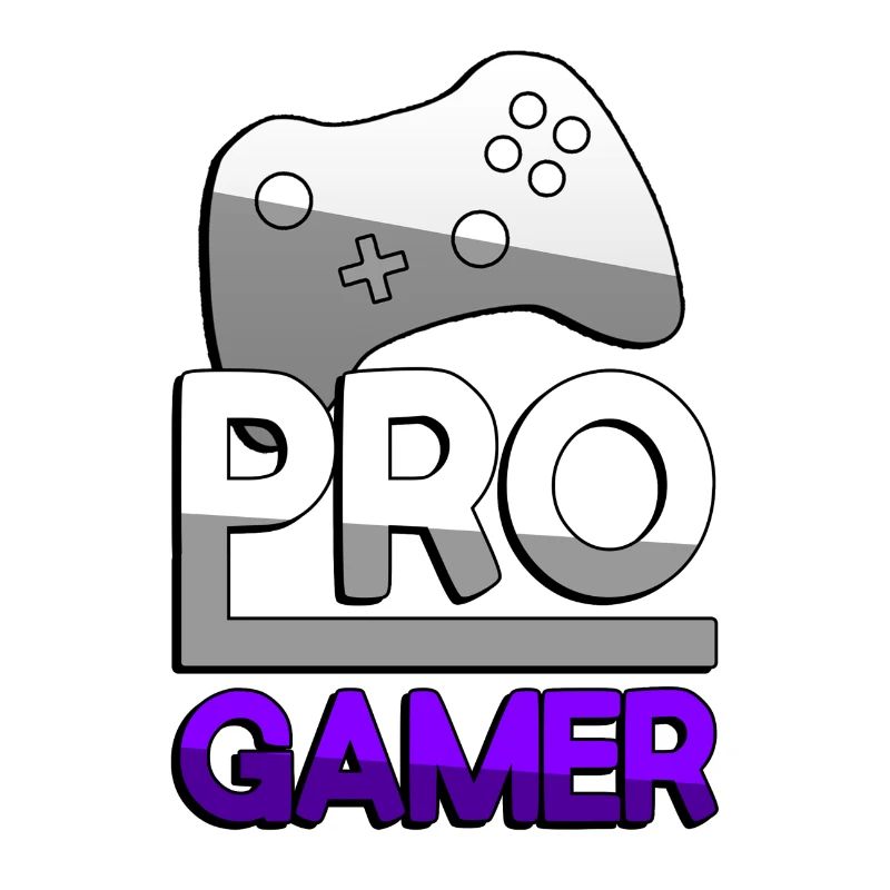 PRO GAMER (Lila) + Controller - Gaming
