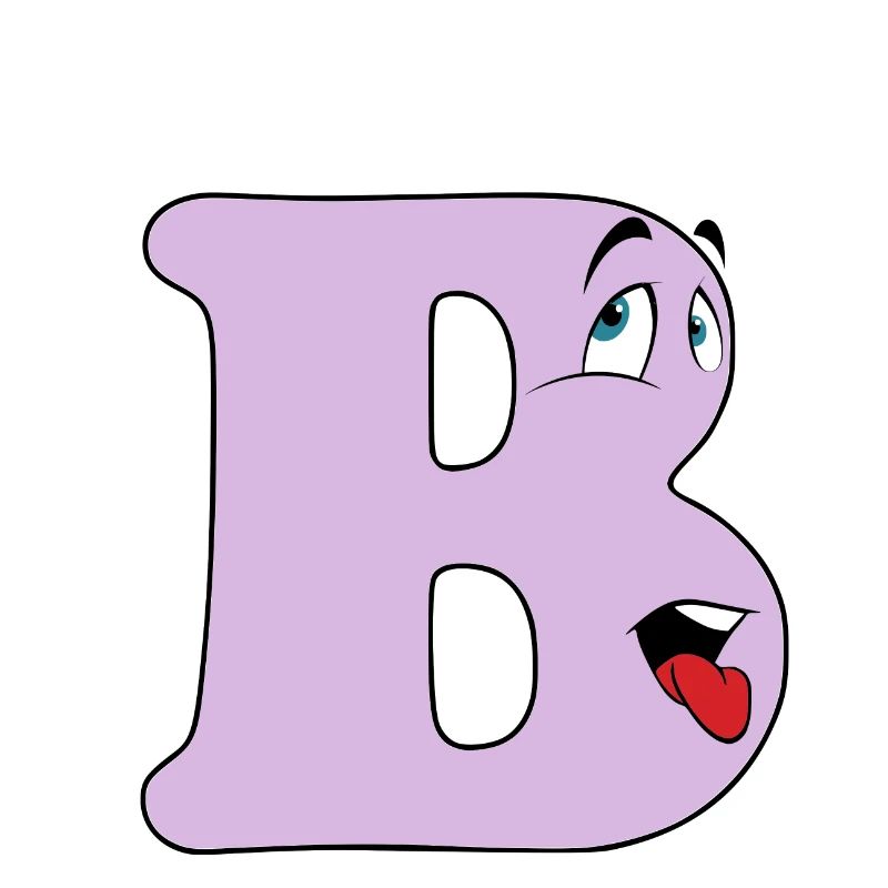 B