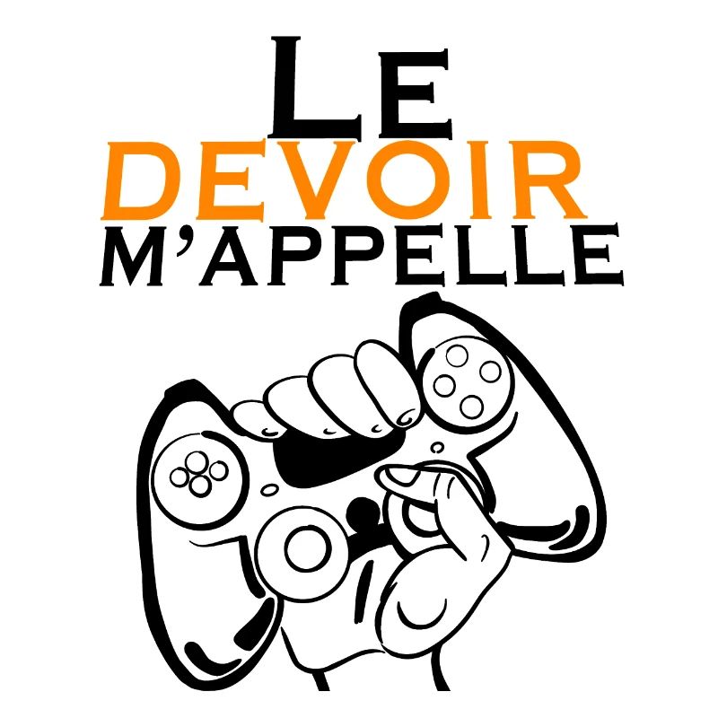 Devoir Voiture Orange en Silhouette