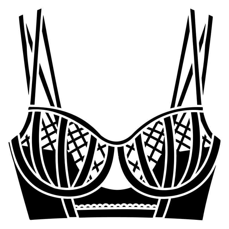 BH-Dessous-Logo für Geschäft oder Verkäufer