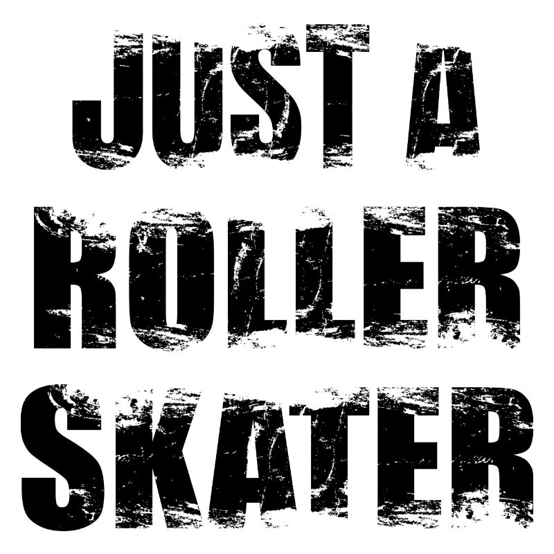 Nur ein Rollschuhläufer