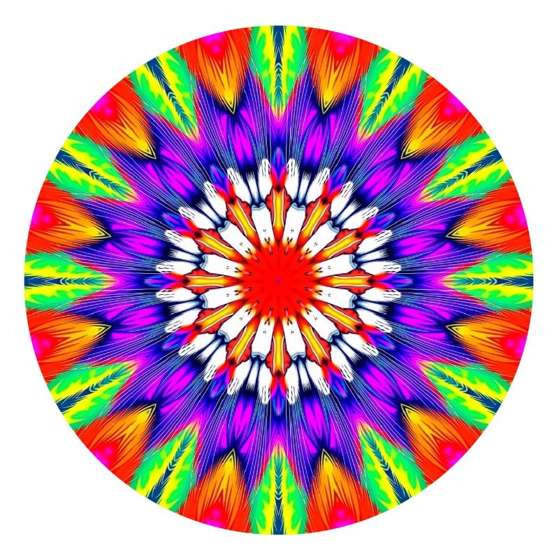 Kaleidoskop Mandala Farbrausch