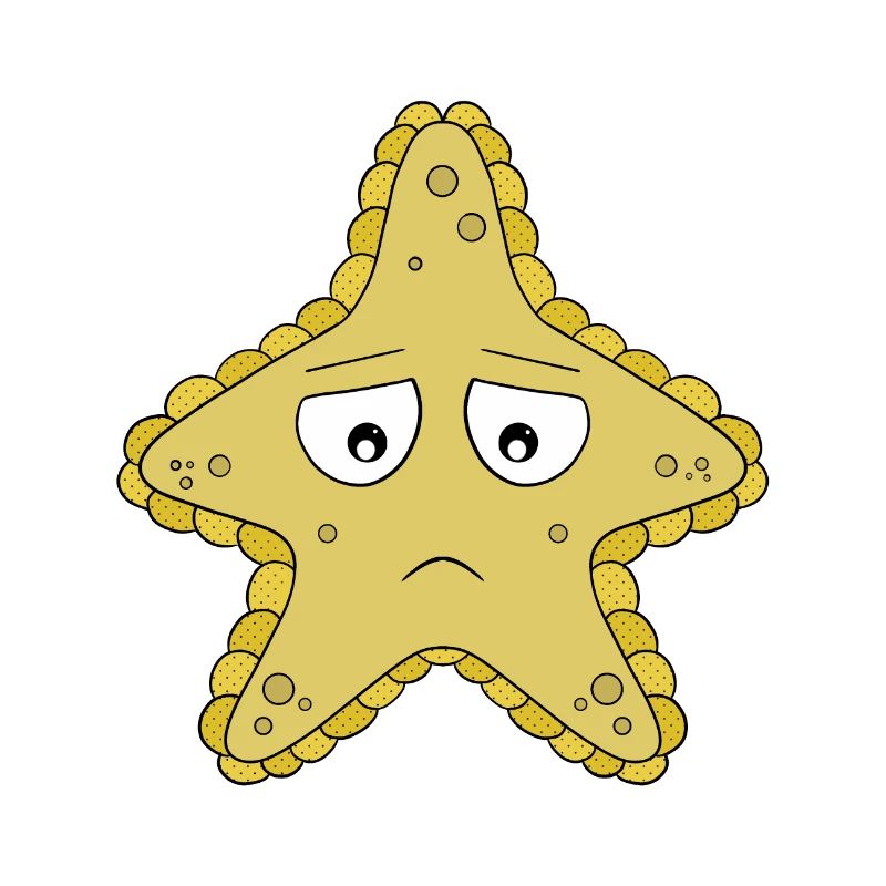 Étoile de mer triste