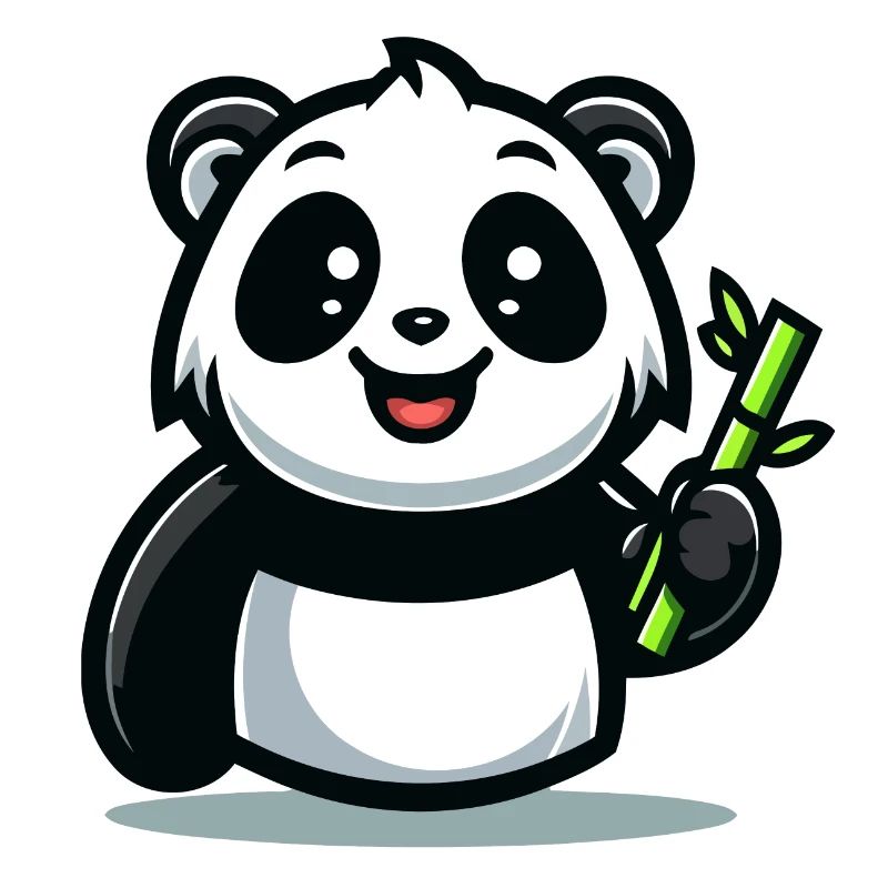 Panda-Snackzeit: Der Bambusfresser