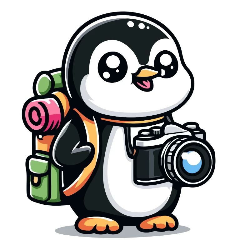 Schnappschuss Pinguin - Fotoabenteuer