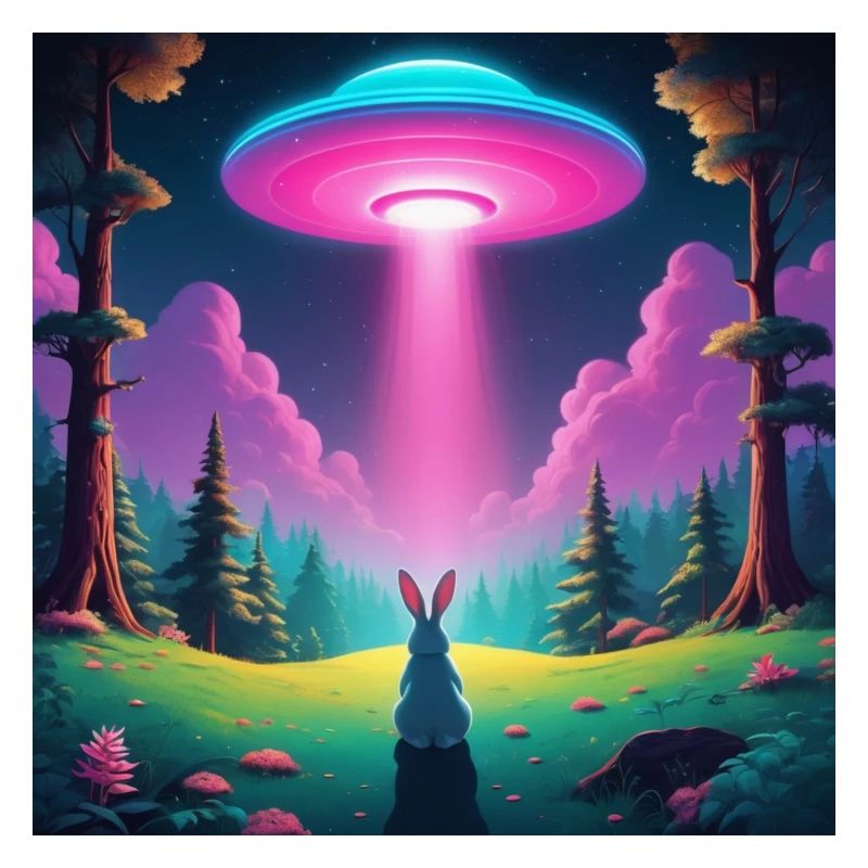 OVNI avec lapin