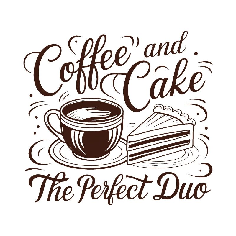 Kaffee und Kuchen – das perfekte Duo.