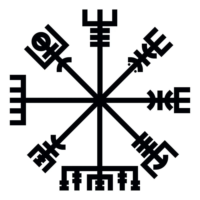 Vegvisir schwarz