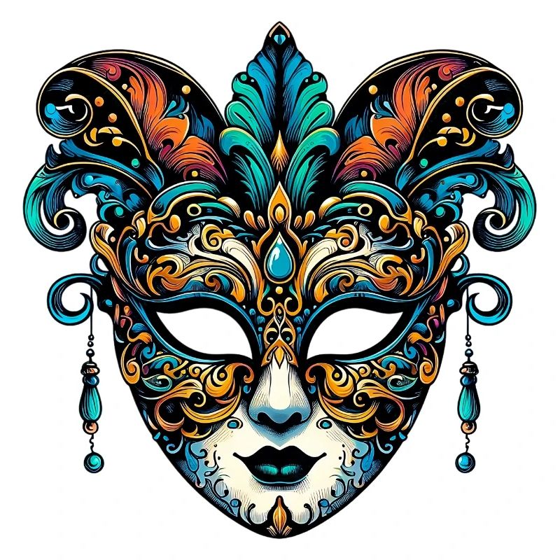 Masque du Carnaval de Venise