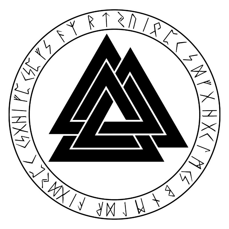 Valknut Wikingersymbol