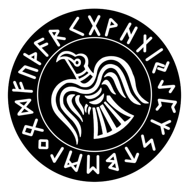 Merki-schwarzer Runenkreis