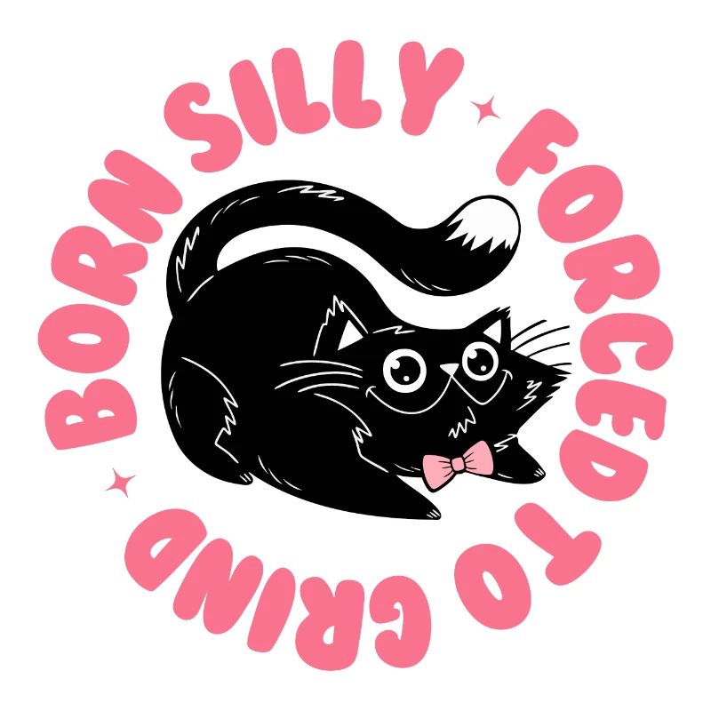 Né idiot, forcé de moudre – Drôle de chat