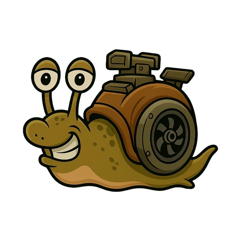 Angst vor der Langsamkeit - Schnecken Design