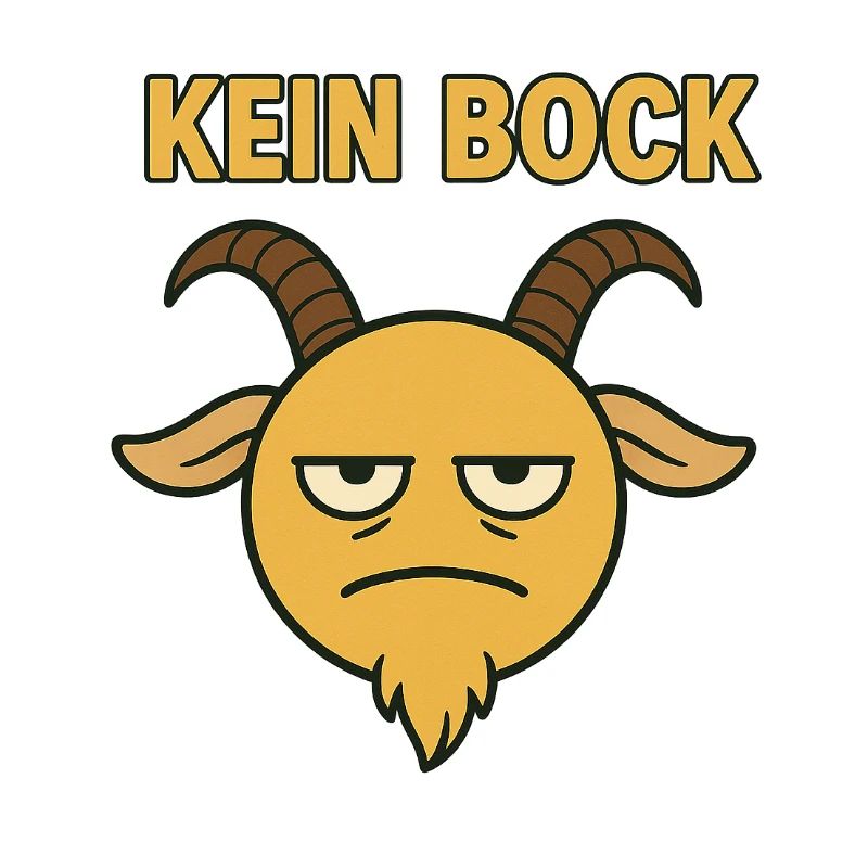 Kein Bock...witziges Motiv