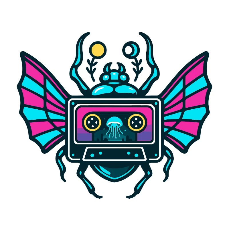 Neon Mixtape Skarabäus