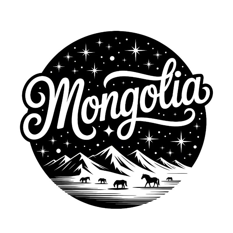 Mongolia - Souvenir Design