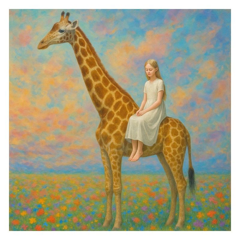 Träumen mit der Giraffe 