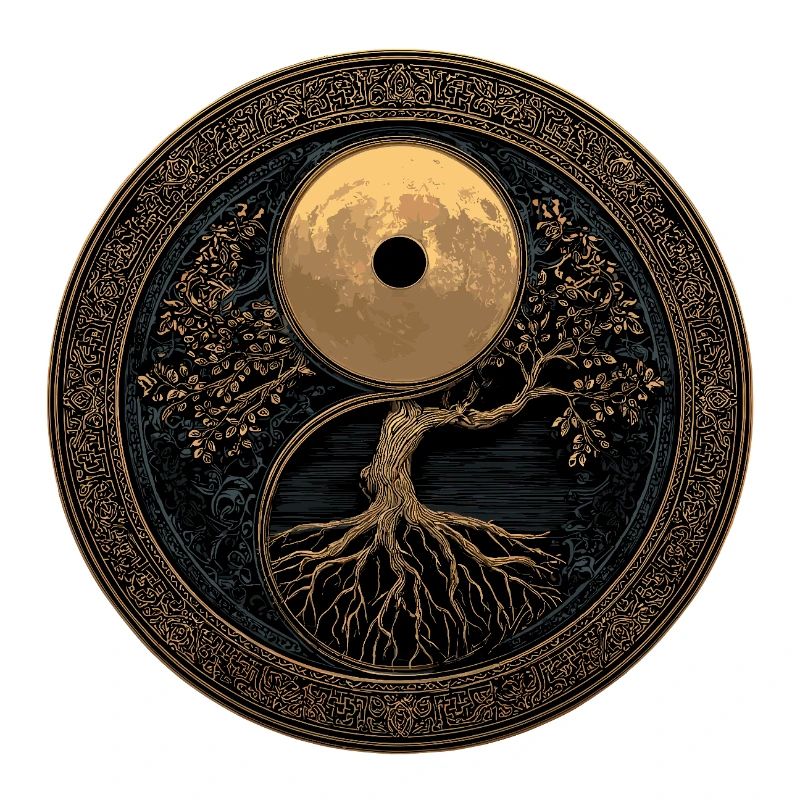 Baum des Lebens - Medaille