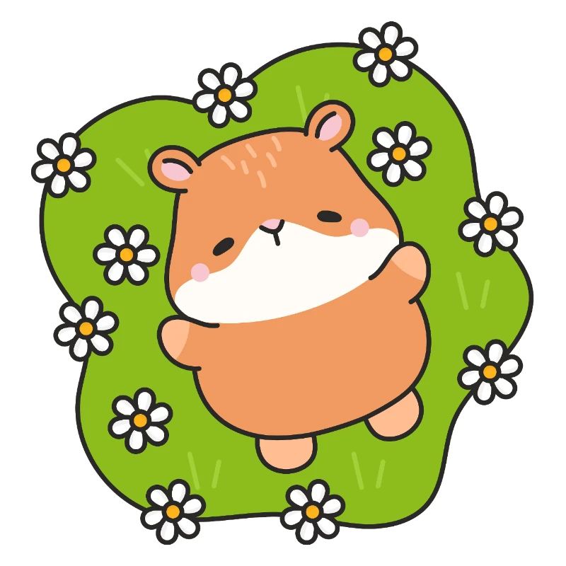 Gänseblümchen-Feldhamster