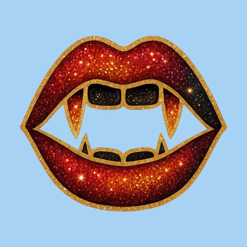 Halloween Nosferatu Dracula Lips Vamp Teeth