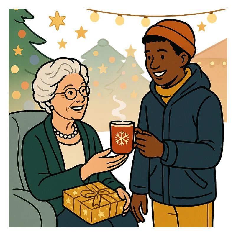 Oma Karin mit dem Enkel