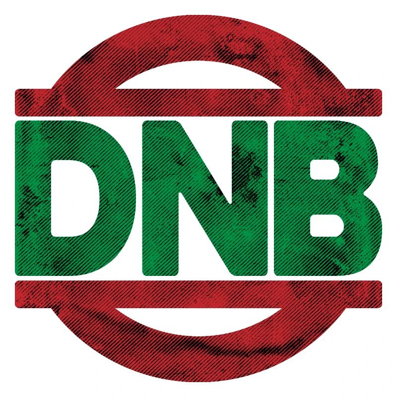 DnB Vibe Stempel RotGrün