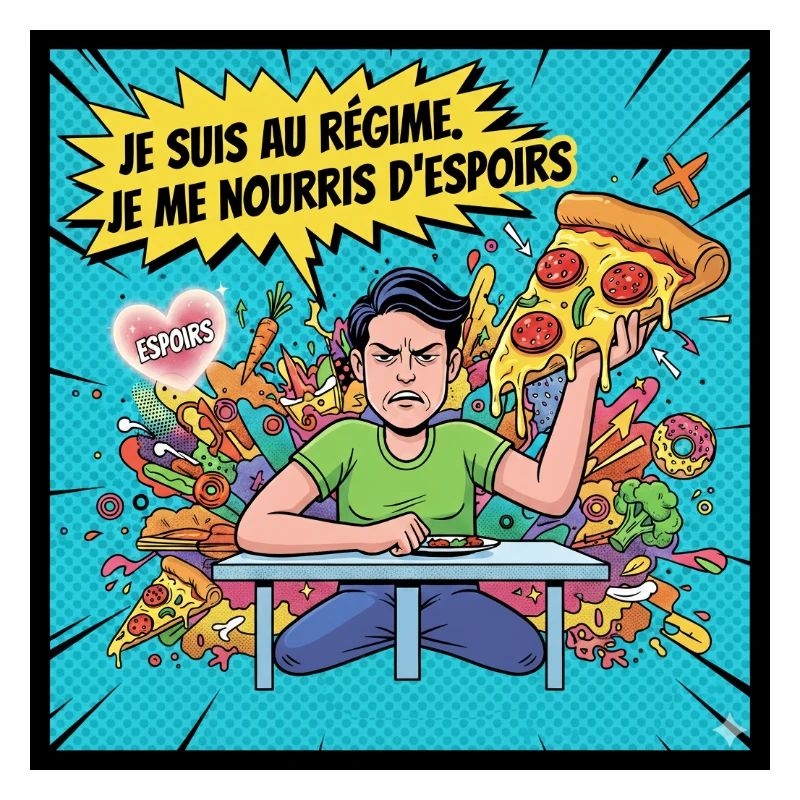 Diät und Hoffnungen Comics