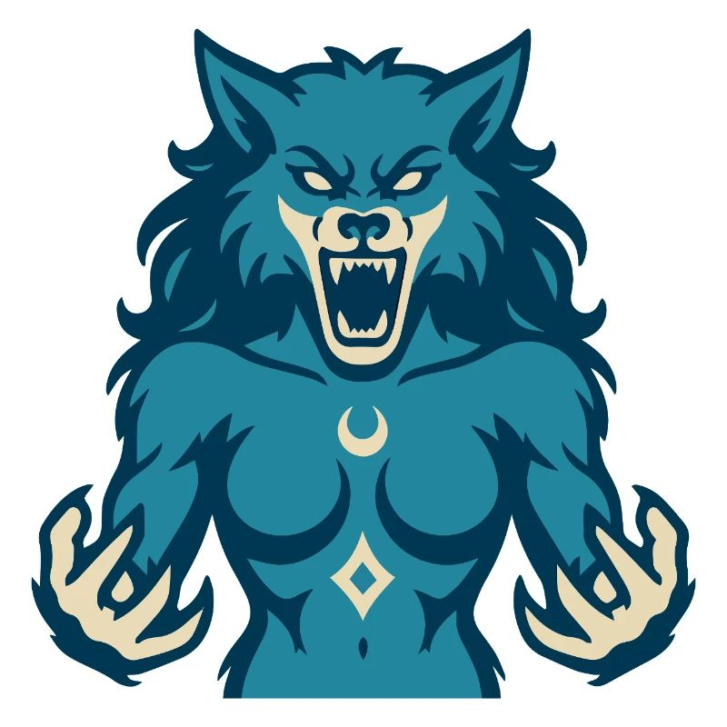 Conception de puissance Moonwolf