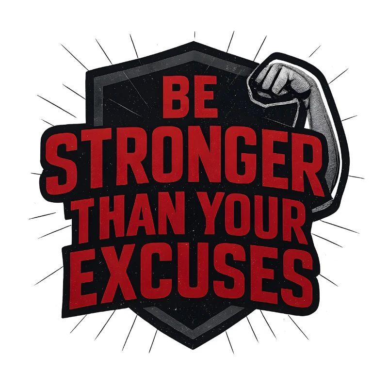 Sois plus fort que tes excuses