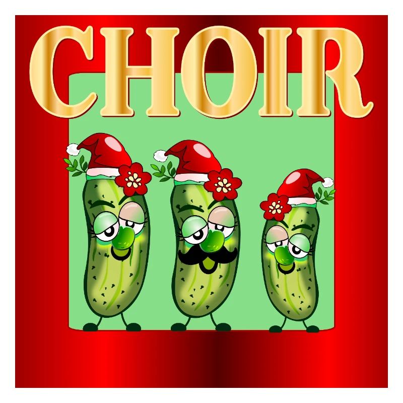 Cornichons du Chœur du Père Noël de Noël