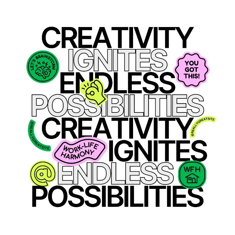 Creativity Ignites Endless Possibilities