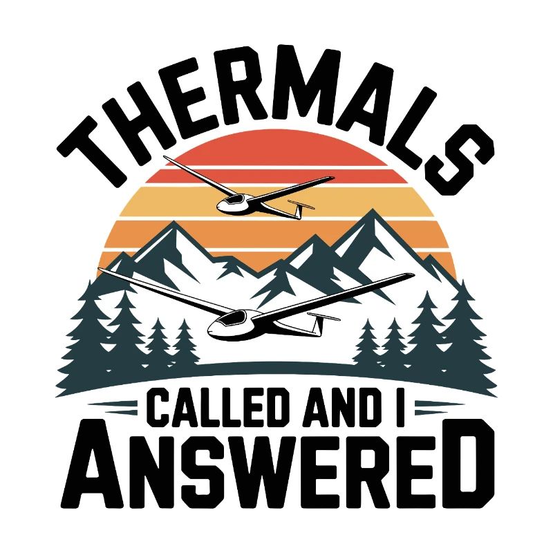 Glider thermals call, I answer – gliding