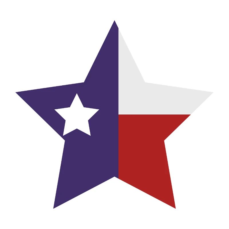 Drapeau de l’Étoile du Texas